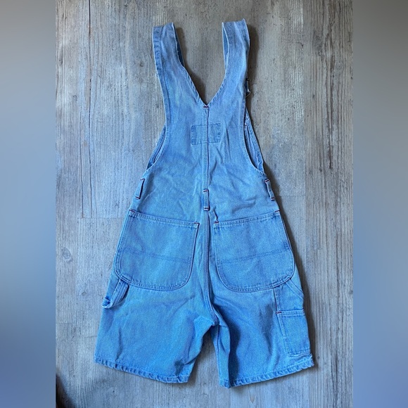 Vintage Sargent pepper Jean overall shorts - Picture 2 of 3